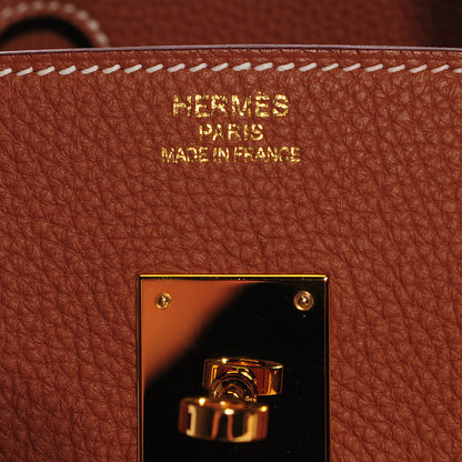 Hermes Togo Birkin 35 Gold 12 of 27