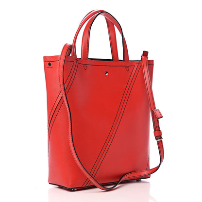 Proenza Schouler Calfskin Hex Tote Cardinal 2 of 8