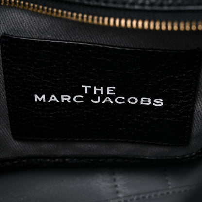 Marc Jacobs Grained Calfskin Small The Tote Bag Black 6 of 11