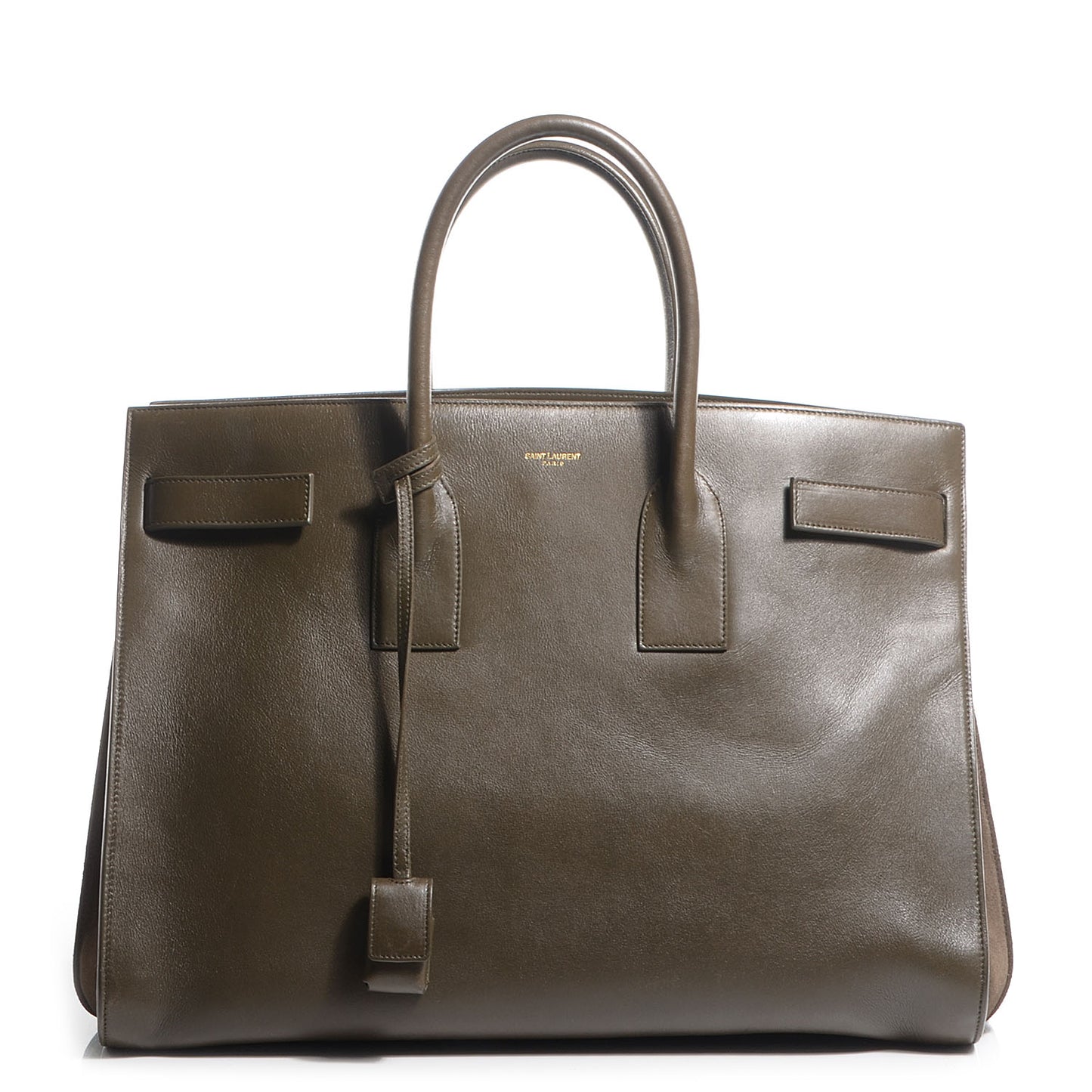 Leather Large Sac de Jour Carryall Mousse