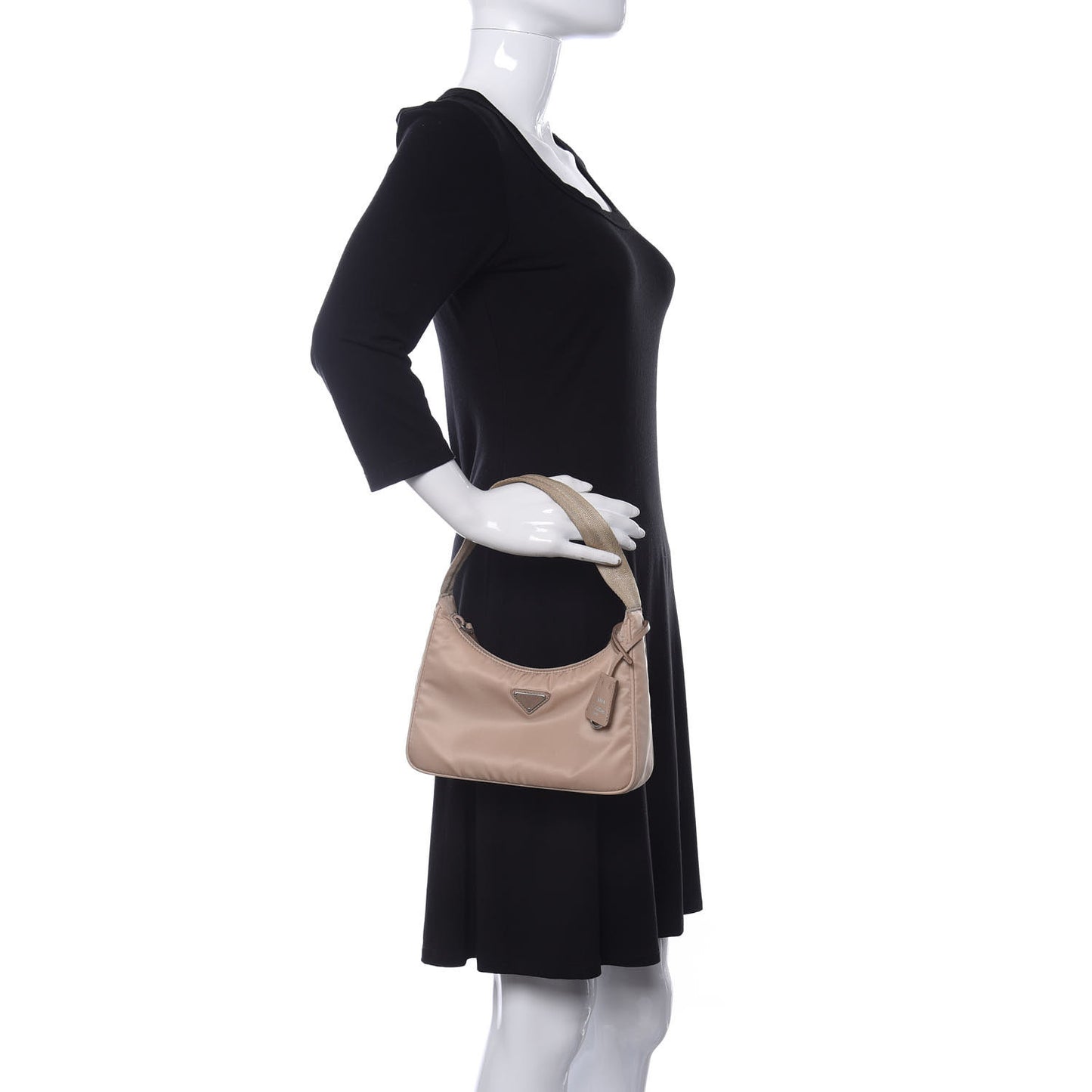 Tessuto Nylon Mini Re-Edition 2000 Bag Cammeo