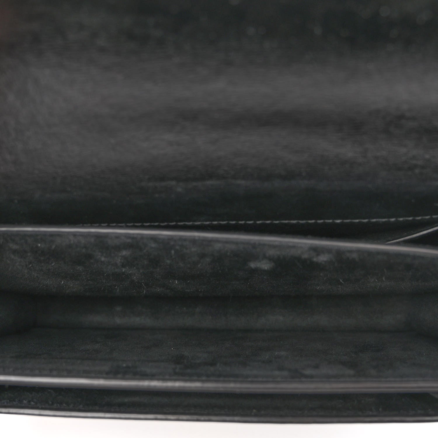 Saint Laurent Calfskin Medium Monogram Sunset Black 5 of 9