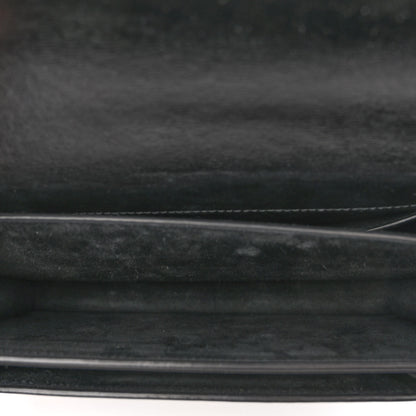 Saint Laurent Calfskin Medium Monogram Sunset Black 5 of 9
