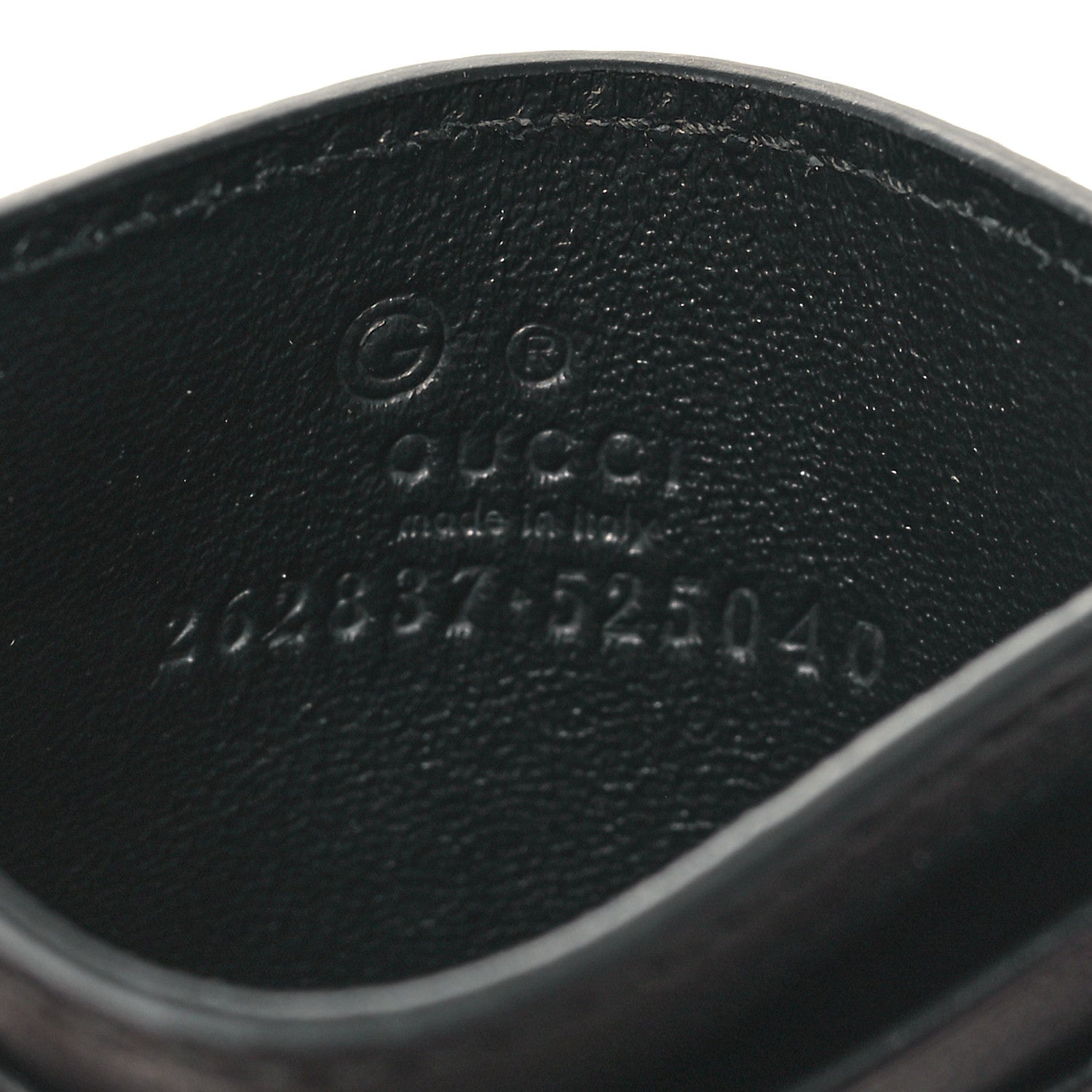 Gucci Microguccissima Card Holder Black 6 of 7