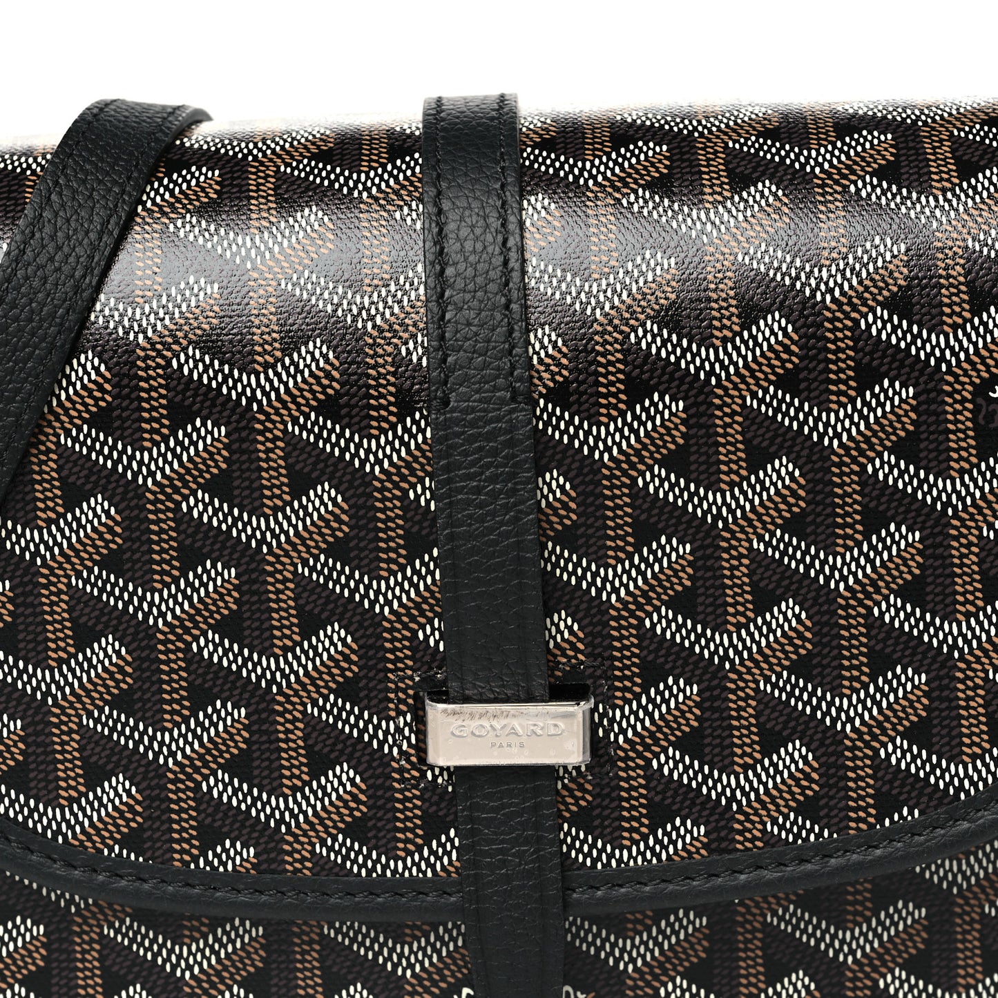 Goyardine Belvedere II PM Messenger Bag Black