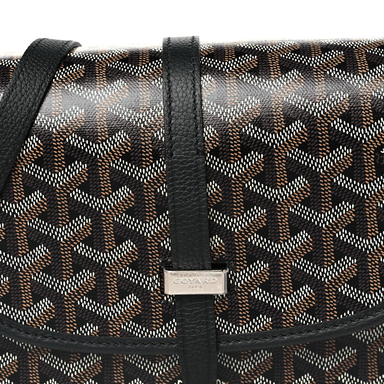 Goyard Goyardine Belvedere II PM Messenger Bag Black 7 of 9
