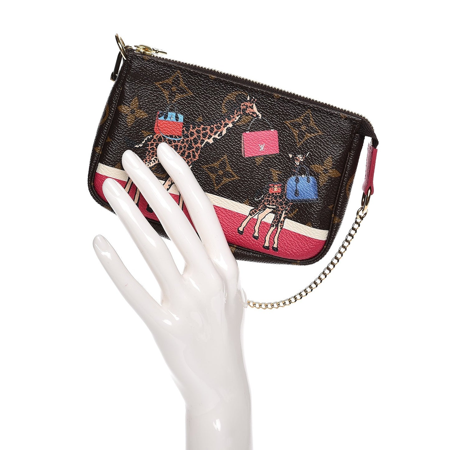 Monogram 2017 Christmas Animation Mini Pochette Accessories