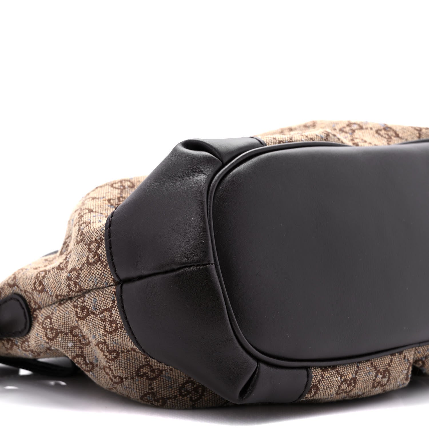 Gucci Monogram Medium Sukey Top Handle Bag Dark Brown 7 of 9