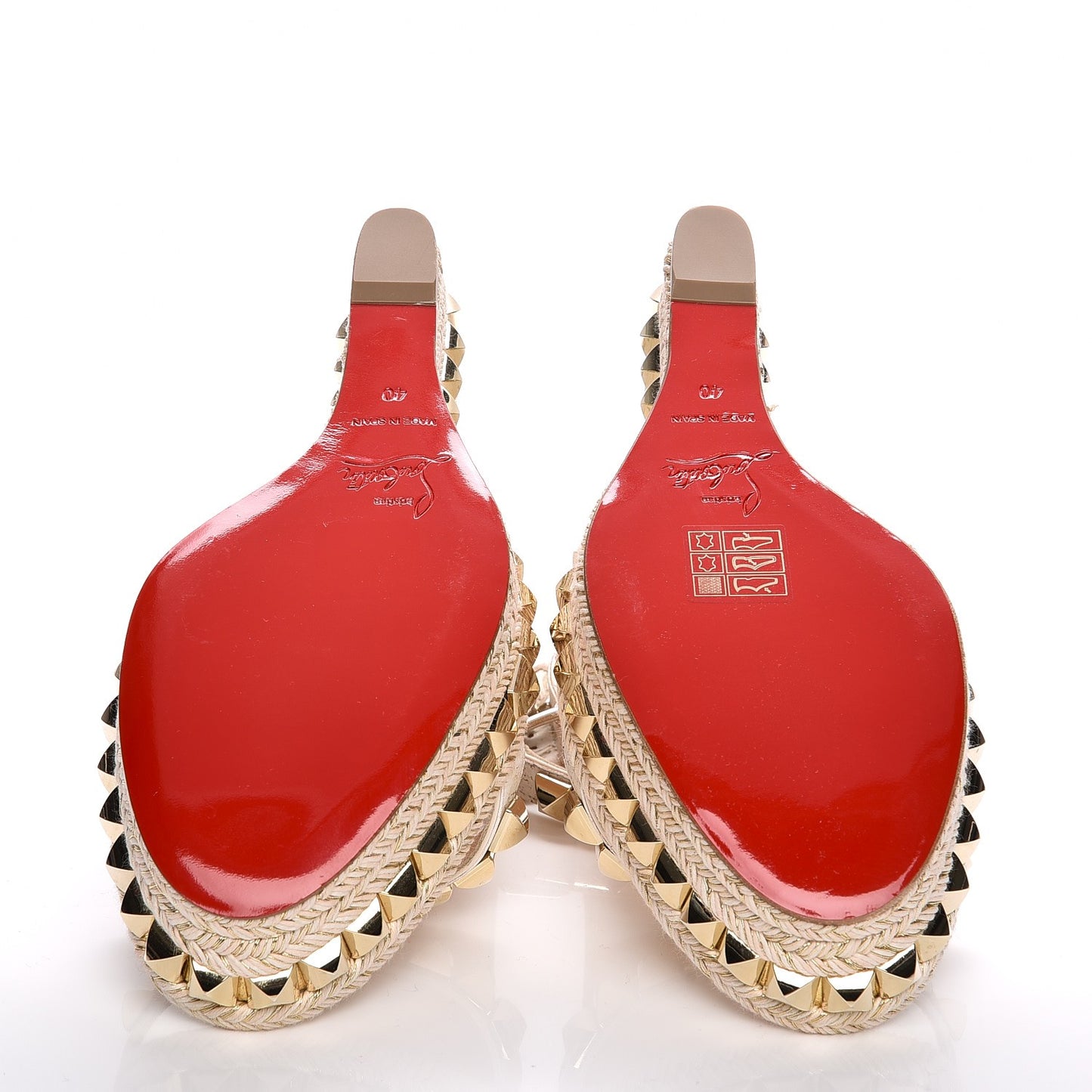 Cork Cataclou 140 Wedge Sandals 40 Off White