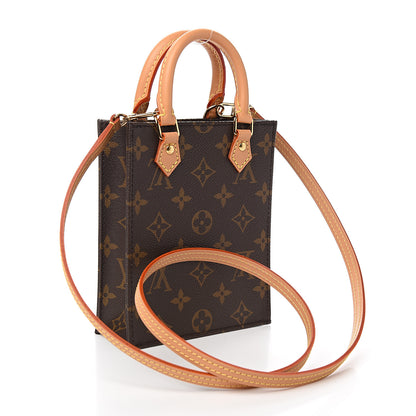 Louis Vuitton Monogram Petit Sac Plat 2 of 9