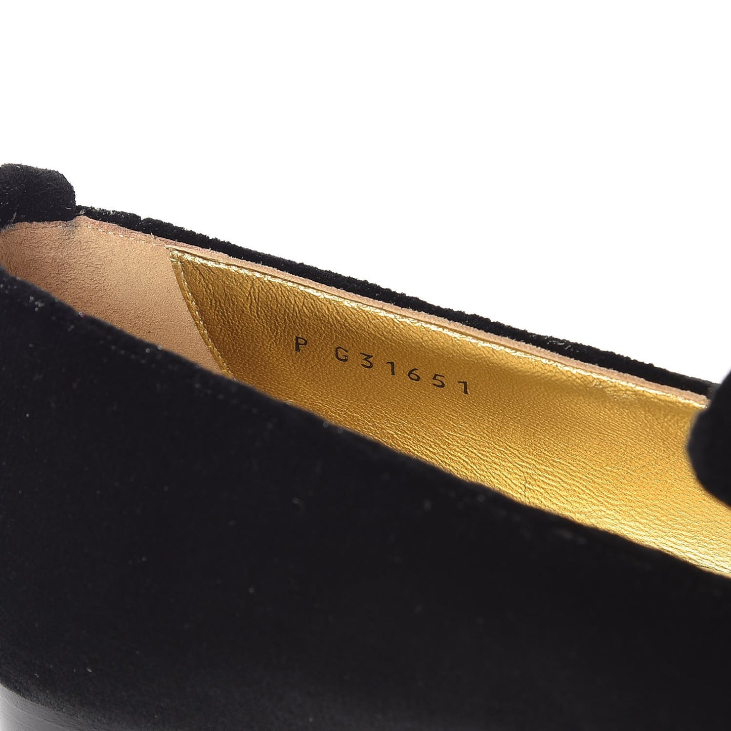 Velvet Suede Cap Toe Chain Moccasin Loafers 39 Black