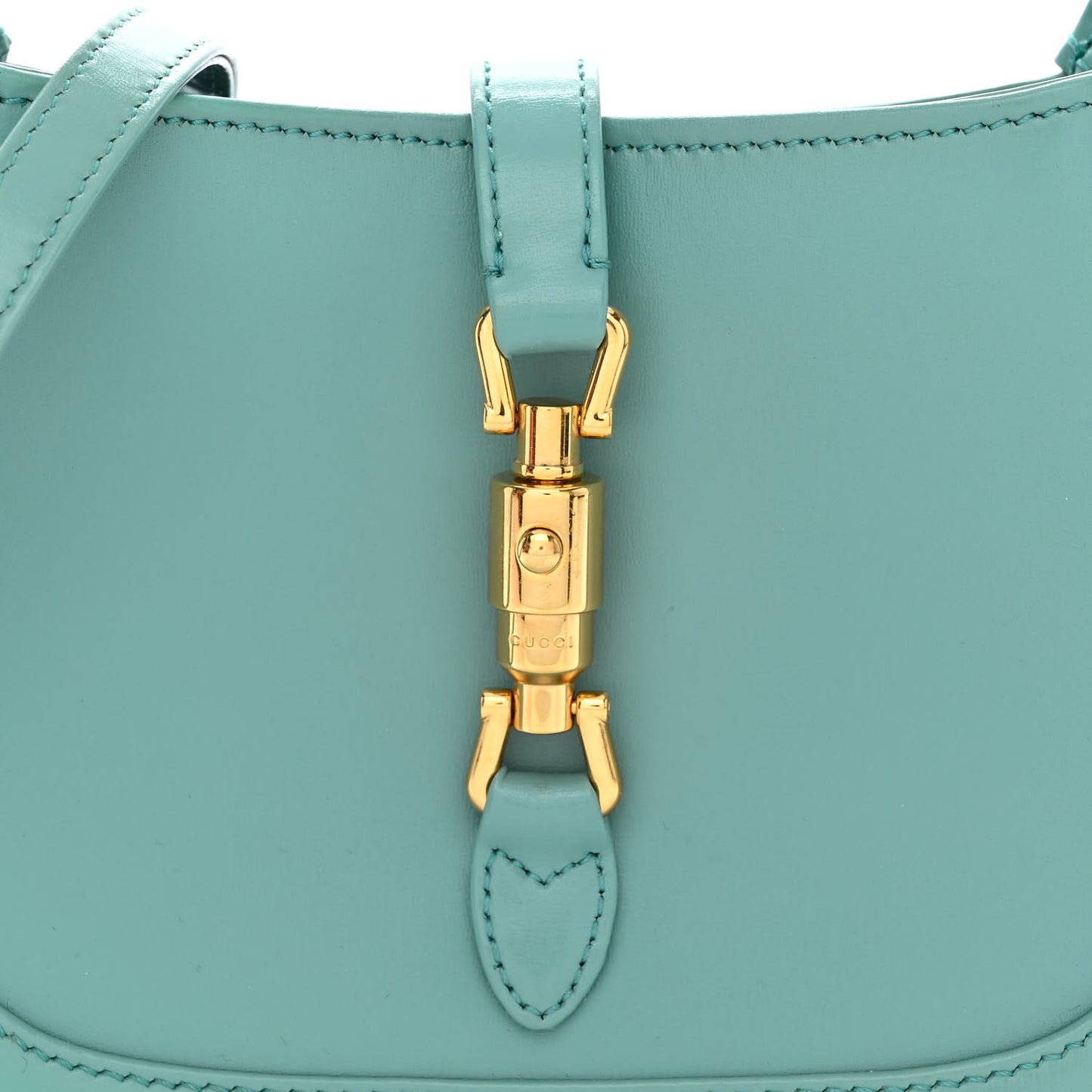 Boarded Dyana Lux Calfskin Mini Jackie 1961 Hobo Dusty Azure