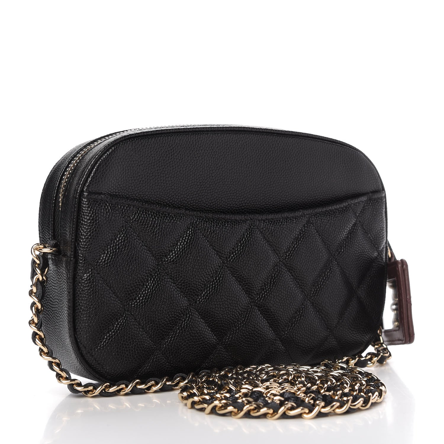 Chanel Caviar Quilted Vanity With Chain Black 3 of 12