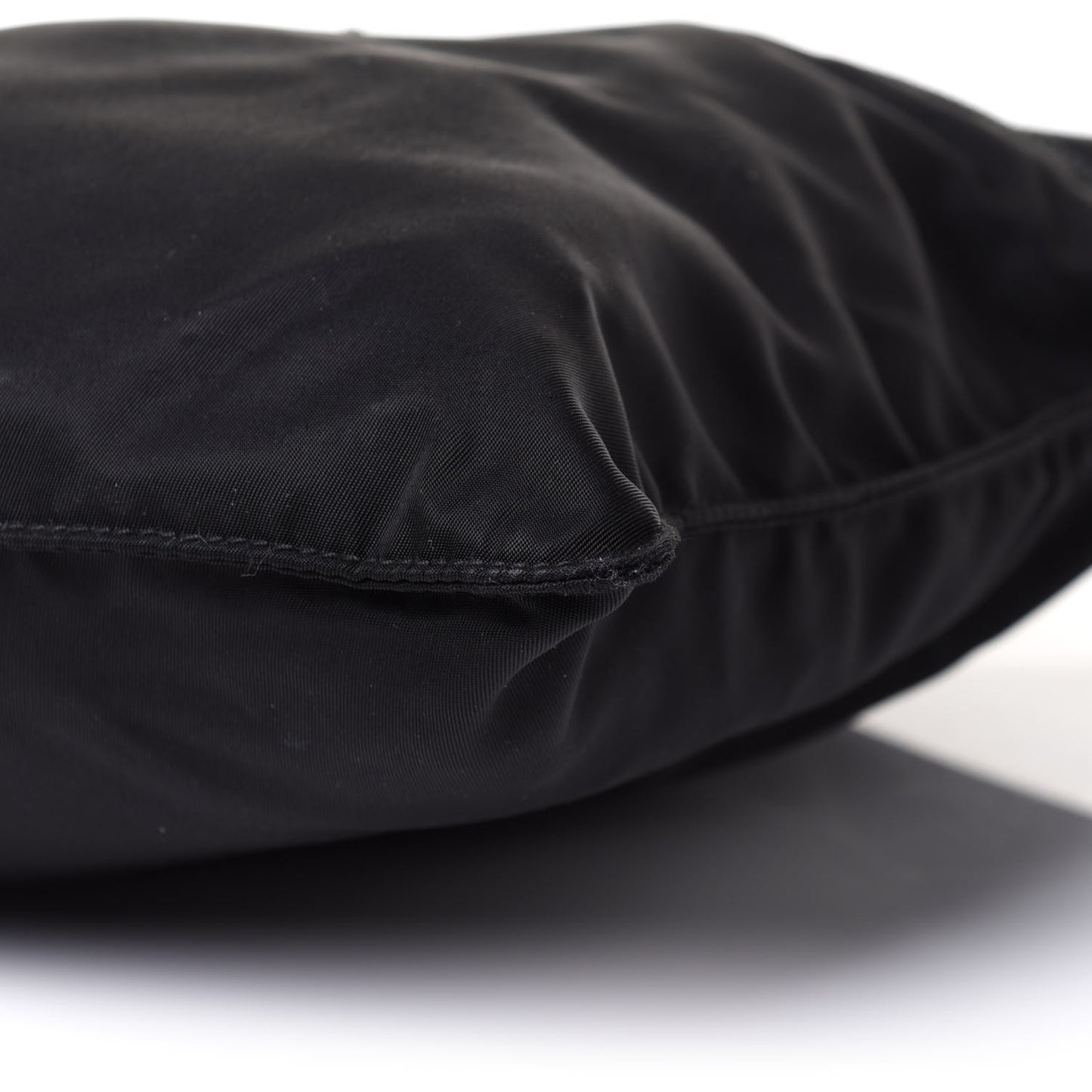 Nylon Vela Flat Messenger Bag Black
