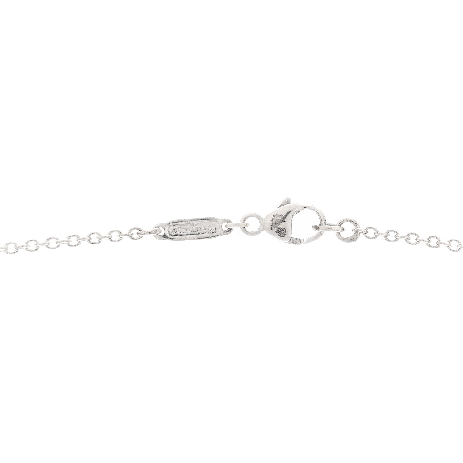 Tiffany Sterling Silver Butterfly Pendant Necklace 4 of 6