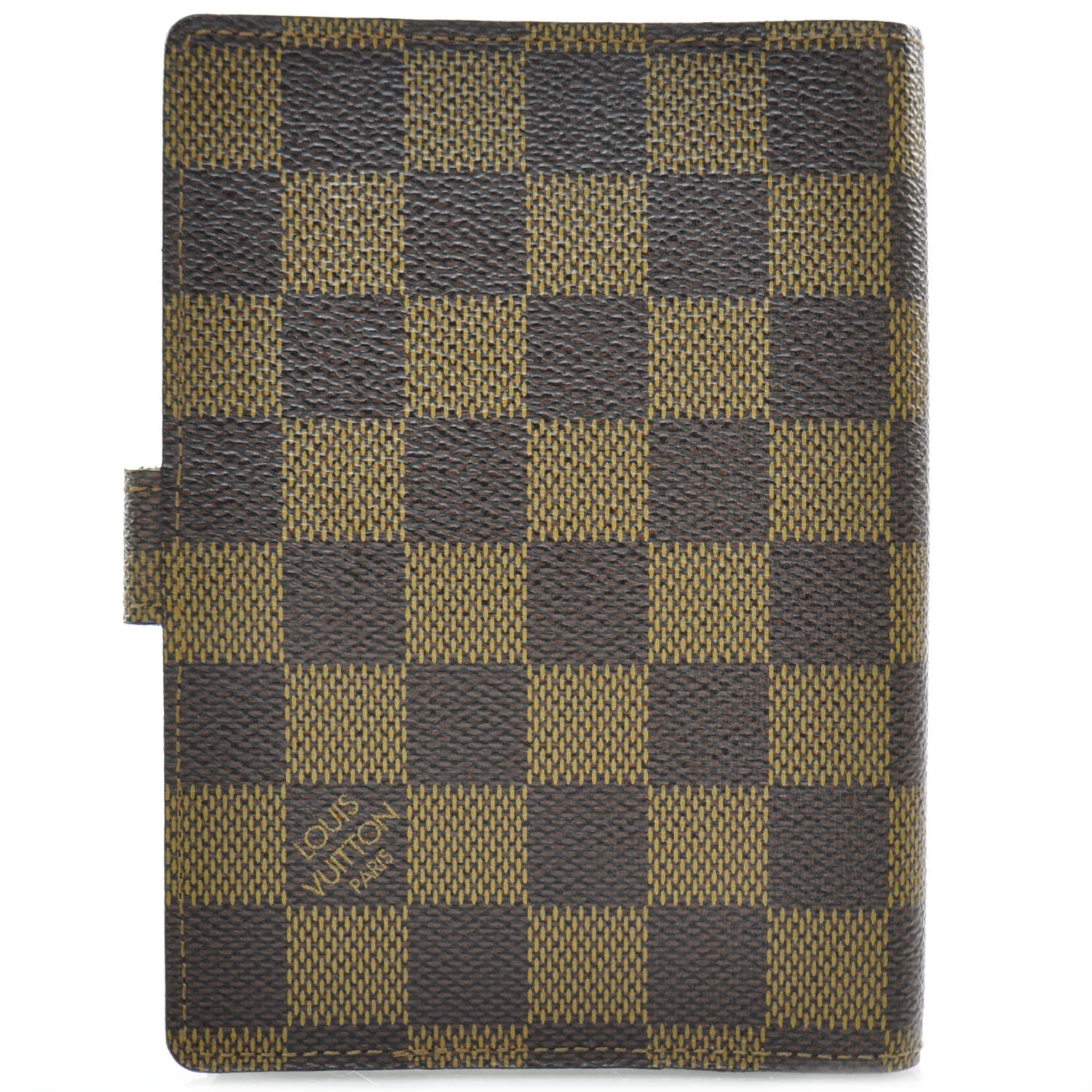 Louis Vuitton Damier Ebene Small Ring Agenda 3 of 8