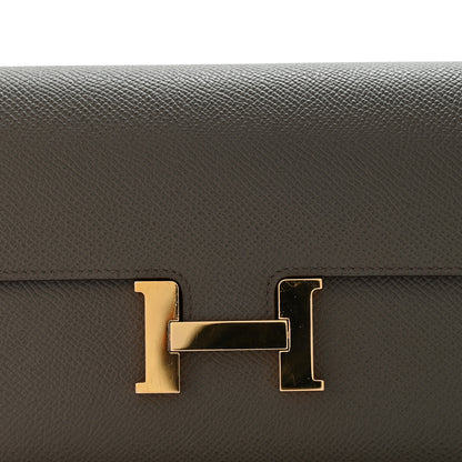 Hermes Epsom Constance Long Wallet Etain 8 of 9