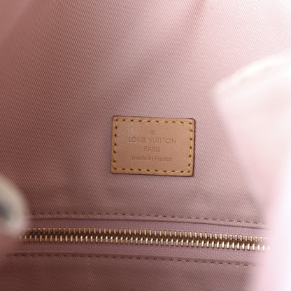Louis Vuitton Damier Azur Graceful MM Rose Ballerine 8 of 9