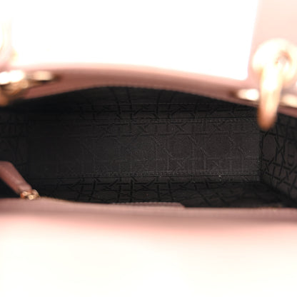 Christian Dior Lambskin Cannage Small My ABCDior Lady Dior Blush 5 of 13