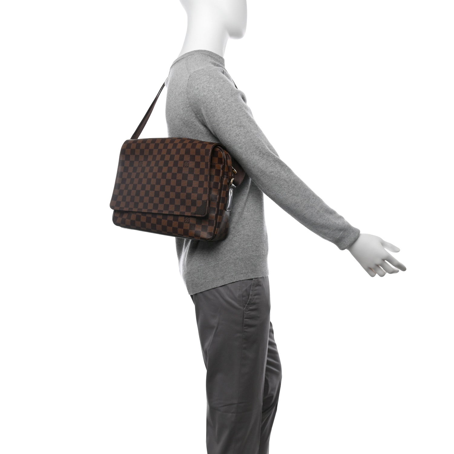 Louis Vuitton Damier Ebene Shelton MM 3 of 9