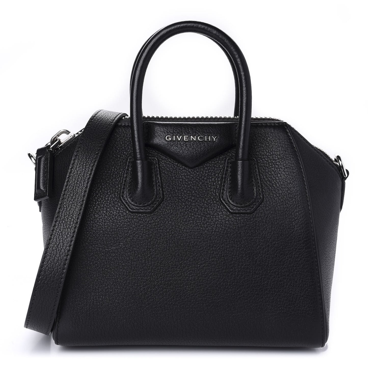 Sugar Goatskin Mini Antigona Black