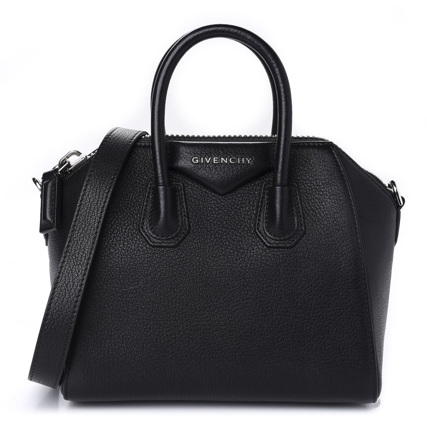 Givenchy Sugar Goatskin Mini Antigona Black 1 of 10