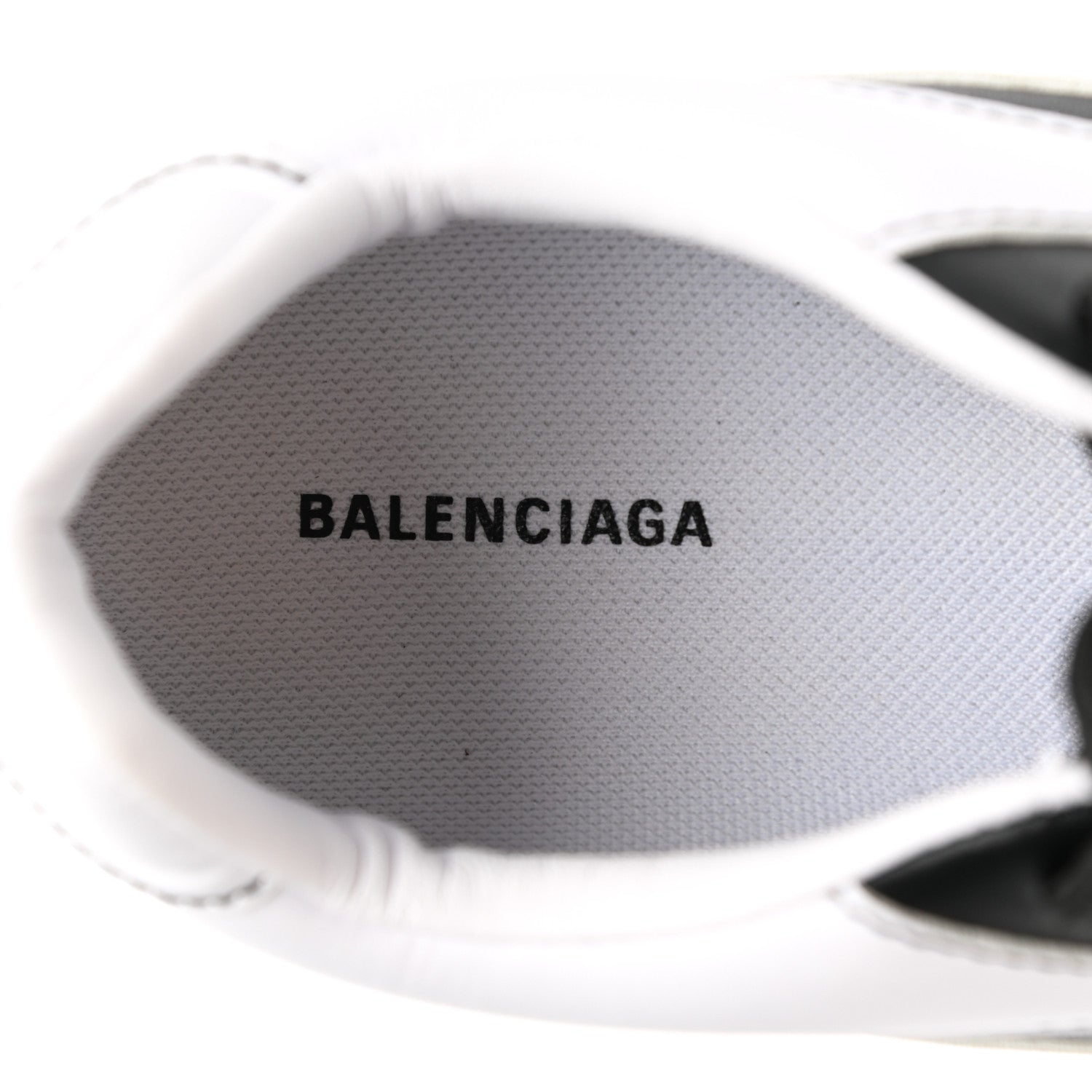 Balenciaga Polyurethane Womens Zen Sneakers 35 White Black 6 of 8
