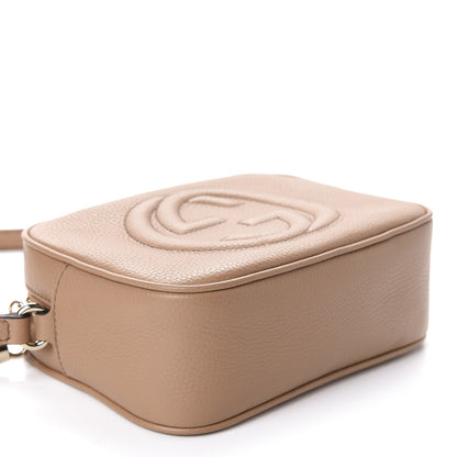 Gucci Pebbled Calfskin Small Soho Disco Bag Rose Beige 4 of 10