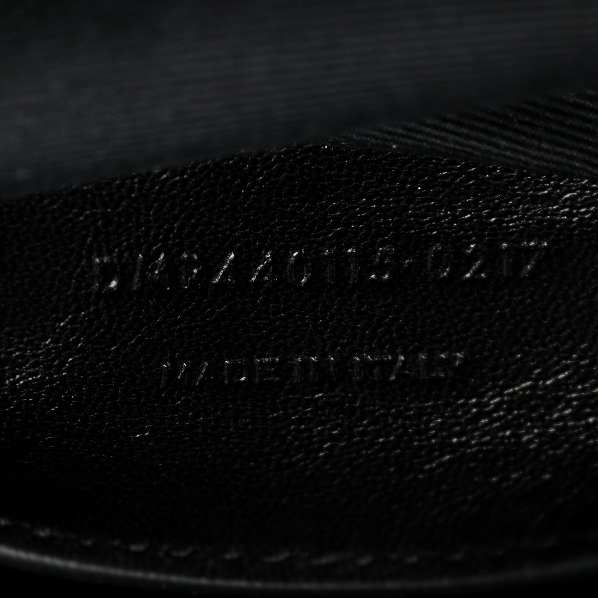 Saint Laurent Denim Mixed Matelasse Triquilt Large Monogram Envelope Satchel Black 7 of 13