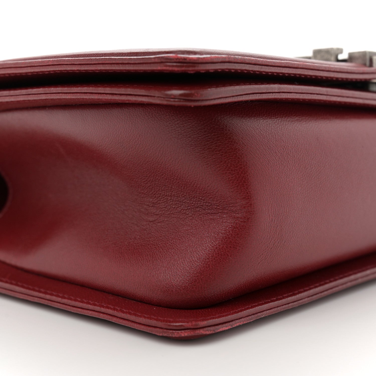 Chanel Lambskin Quilted Medium Boy Flap Red 9 of 13