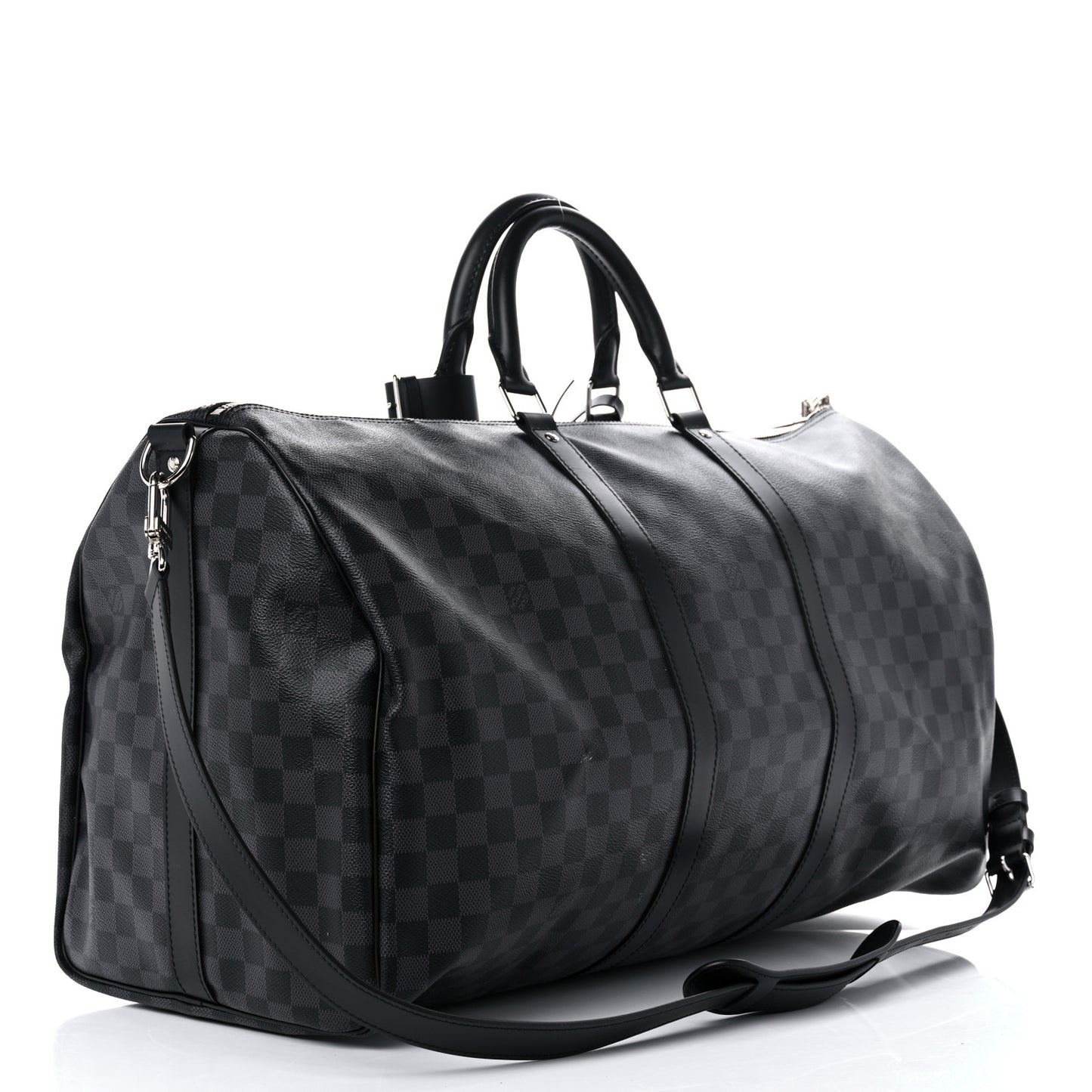 Damier Graphite Keepall Bandouliere 55