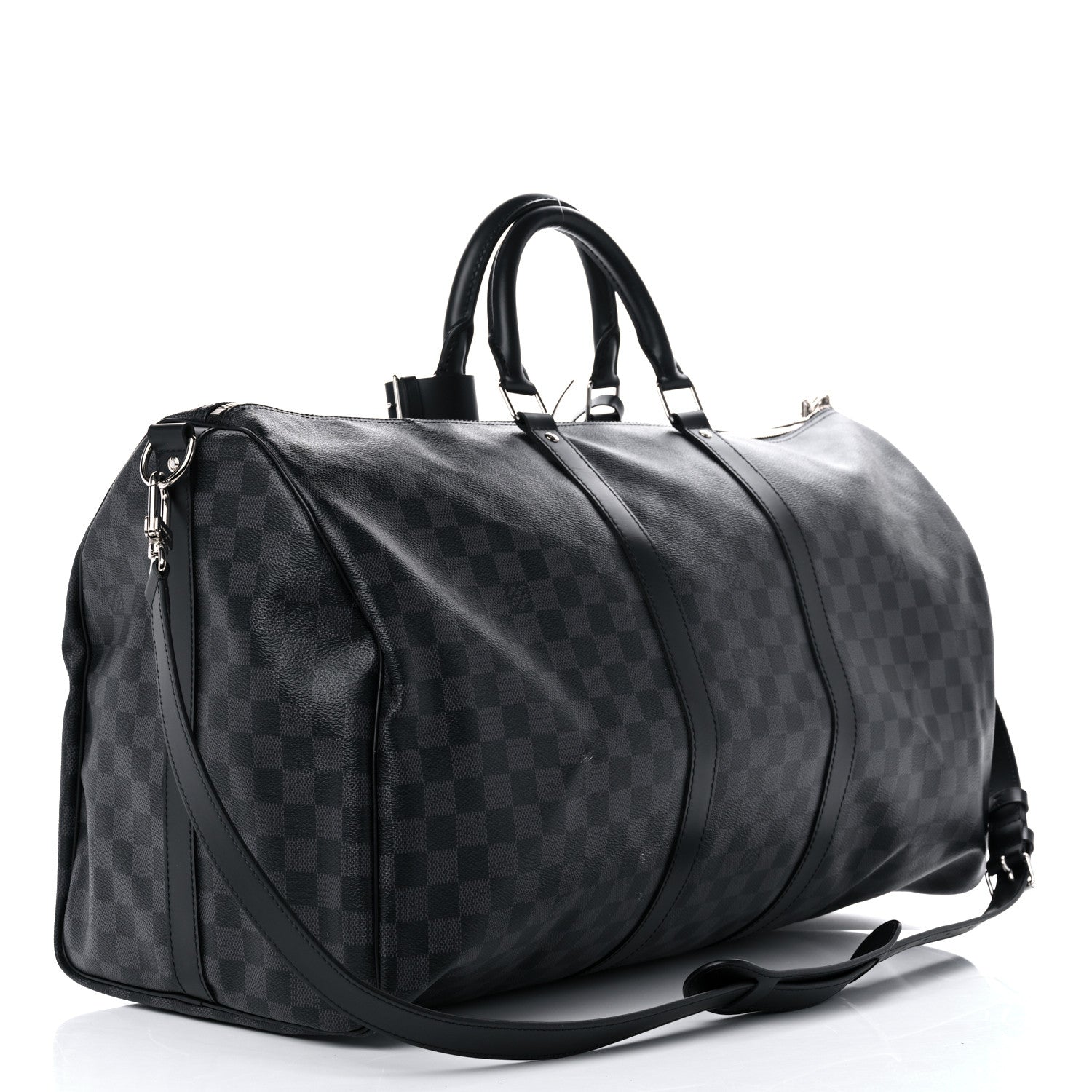 Louis Vuitton Damier Graphite Keepall Bandouliere 55 2 of 10