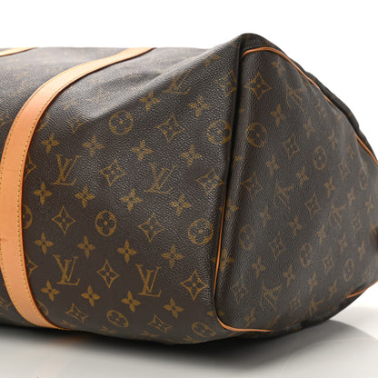 Louis Vuitton Monogram Keepall Bandouliere 50 9 of 10