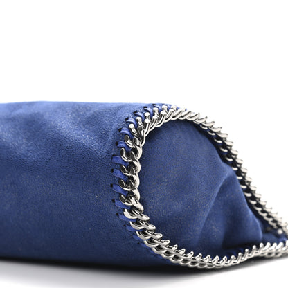 Stella McCartney Shaggy Deer Mini Falabella Fold Over Tote Blue 10 of 10