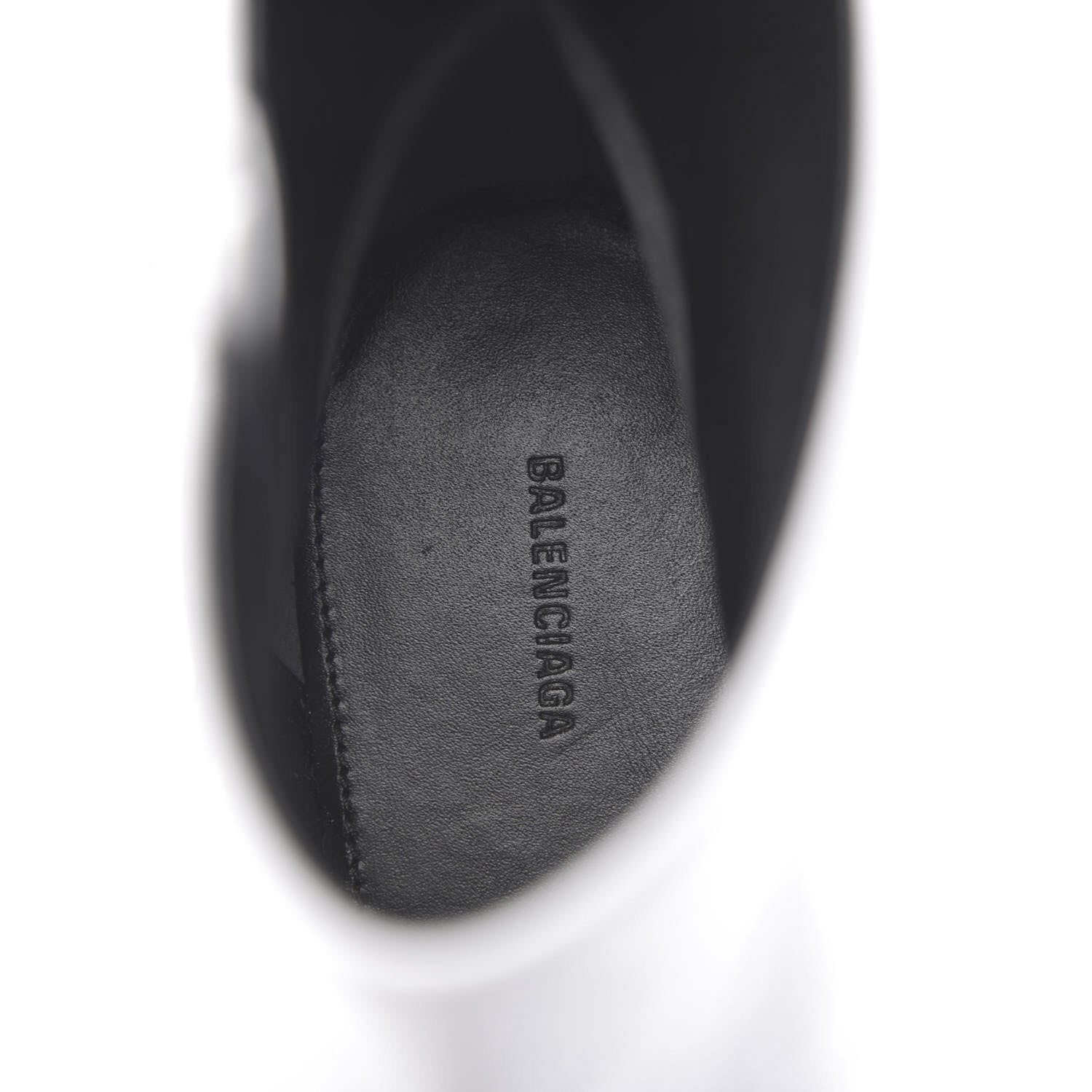 Balenciaga Sheepskin Typo Ankle Booties 36.5 White 9 of 11