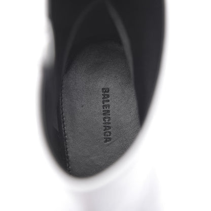 Balenciaga Sheepskin Typo Ankle Booties 36.5 White 9 of 11