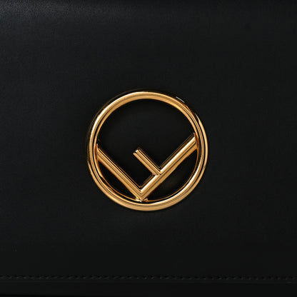 Fendi Vitello Liberty Lucido F is Fendi Wallet on Chain Black 8 of 10