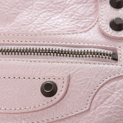 Balenciaga Agneau Classic Hardware S Sunday Tote Rose Poudre Rose Petunia 17 of 17