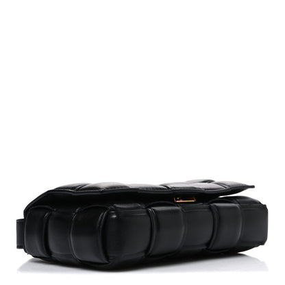 Bottega Veneta Nappa Maxi Intreccio Small Padded Cassette Crossbody Bag Black 4 of 11