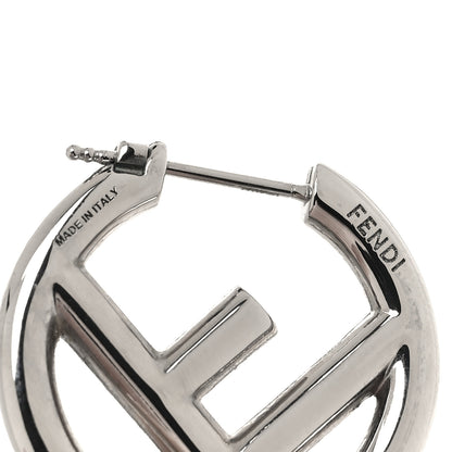Fendi Metal F is Fendi Hoop Earrings Silver 4 of 5