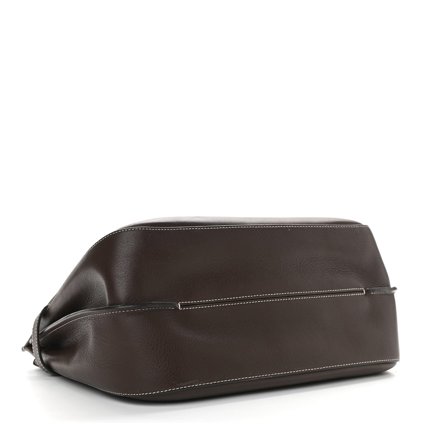 Natural Grain Leather Amberley Satchel Chocolate