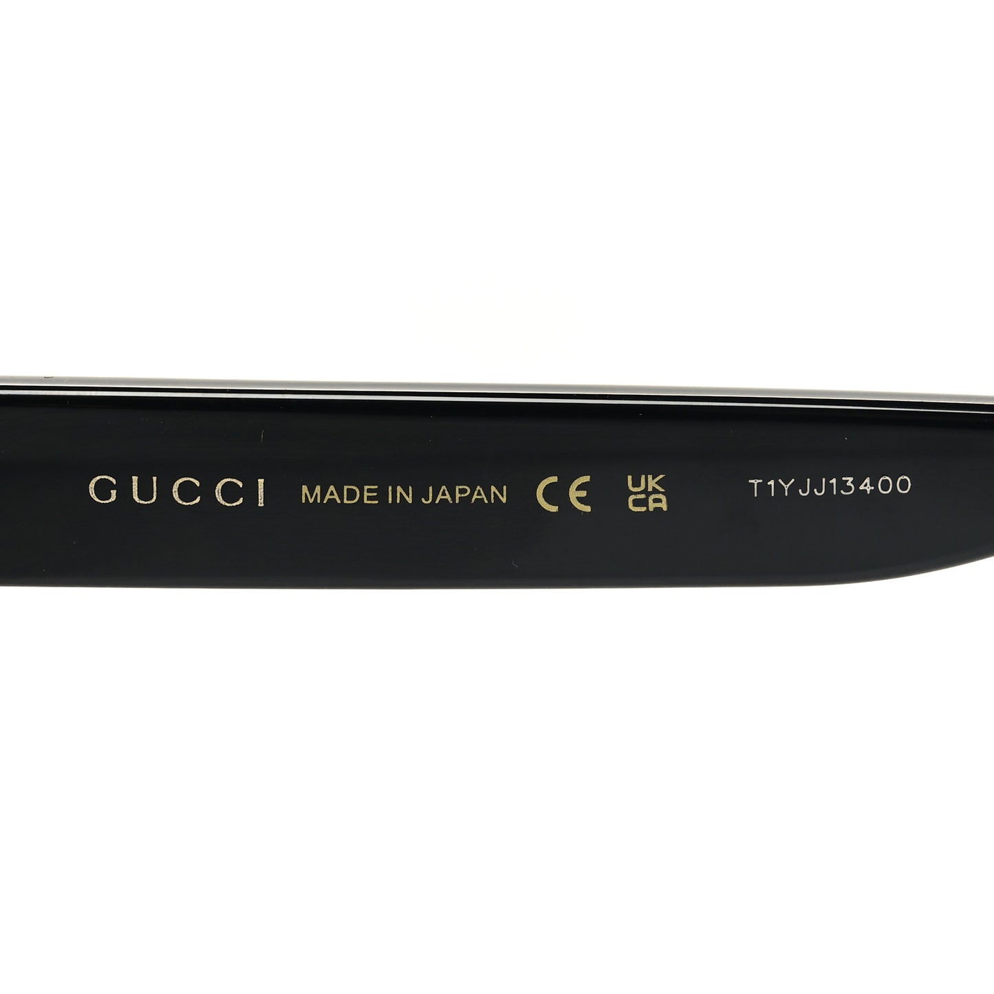 Acetate Square Frame Sunglasses GG0036S Black