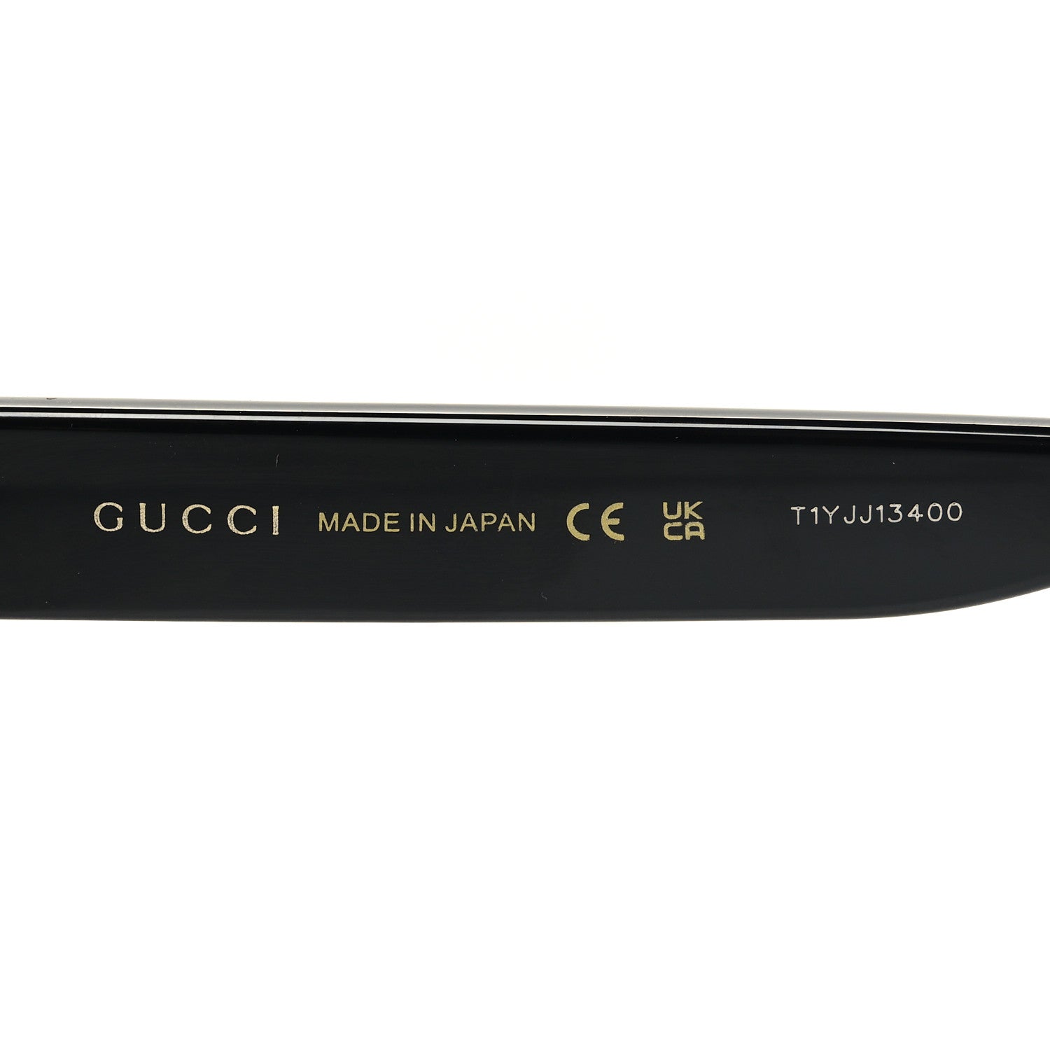 Gucci Acetate Square Frame Sunglasses GG0036S Black 5 of 8