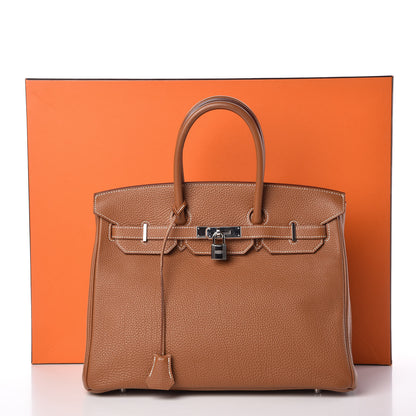 Hermes Togo Birkin 35 Gold 34 of 34