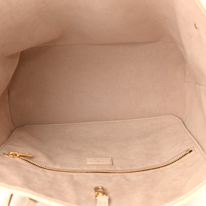 Louis Vuitton Empreinte Monogram Summer Stardust Neverfull MM Beige Clair 5 of 9