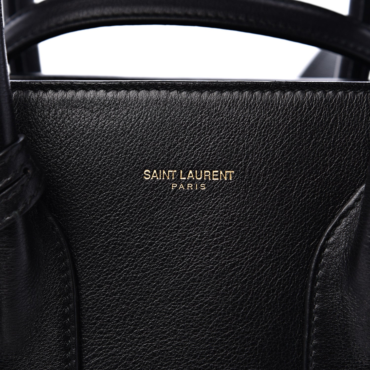 Saint Laurent Calfskin Small Sac De Jour Black 7 of 11