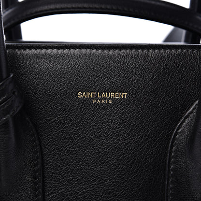 Saint Laurent Calfskin Small Sac De Jour Black 7 of 11
