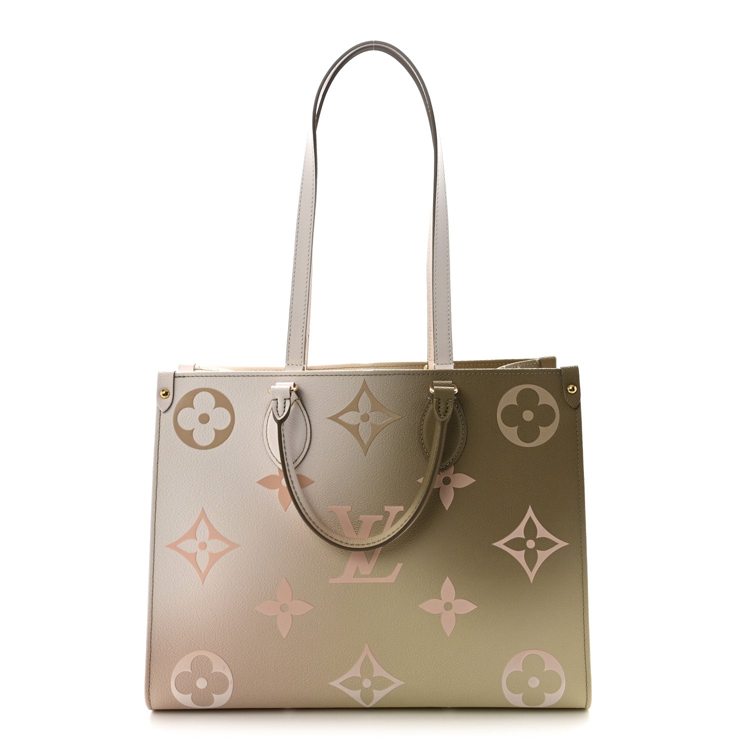 Louis Vuitton Monogram Giant Spring In The City Onthego MM Sunset Kaki 1 of 9