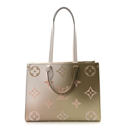 Louis Vuitton Monogram Giant Spring In The City Onthego MM Sunset Kaki 1 of 9