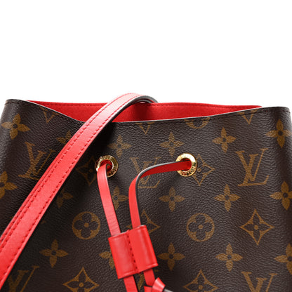 Louis Vuitton Monogram Neonoe MM Coquelicot 7 of 9